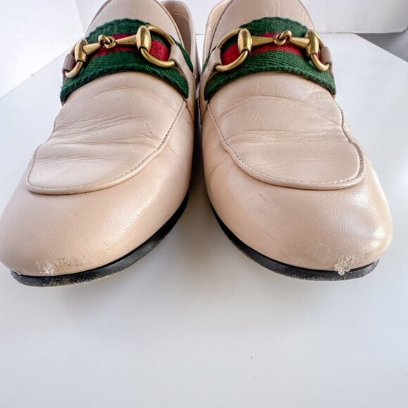 Gucci brixton horsebit & web convertible loafer in skin rose - Picture 5 of 15